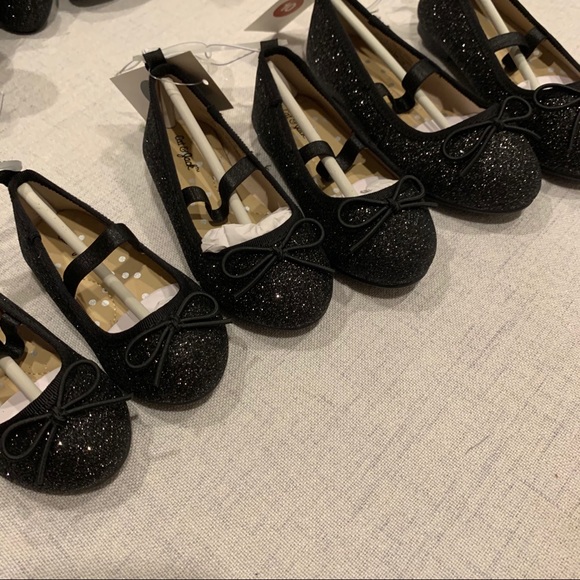 Kids NWT black ballet flats - Picture 6 of 7